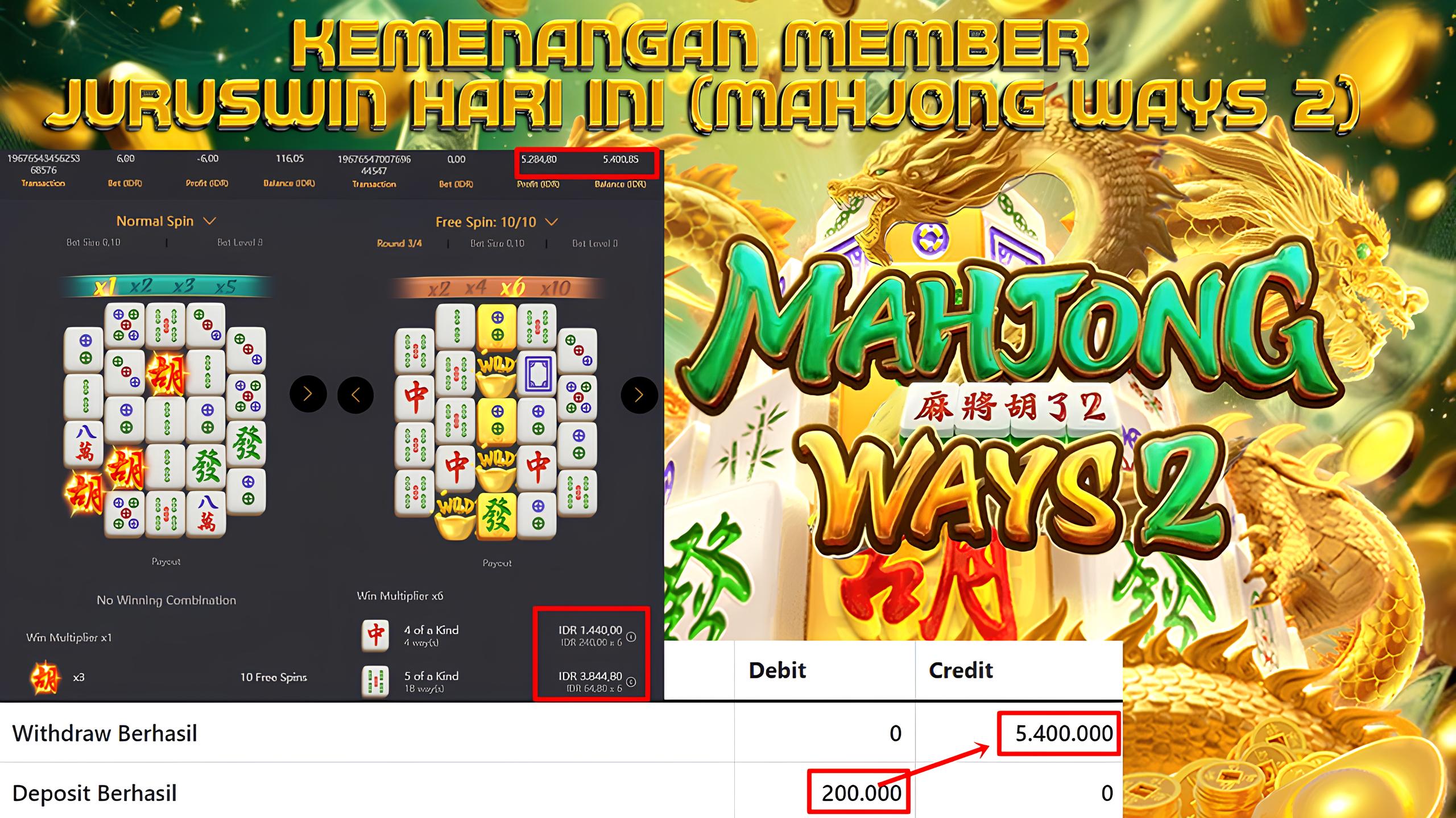MAHJONG WAYS 2